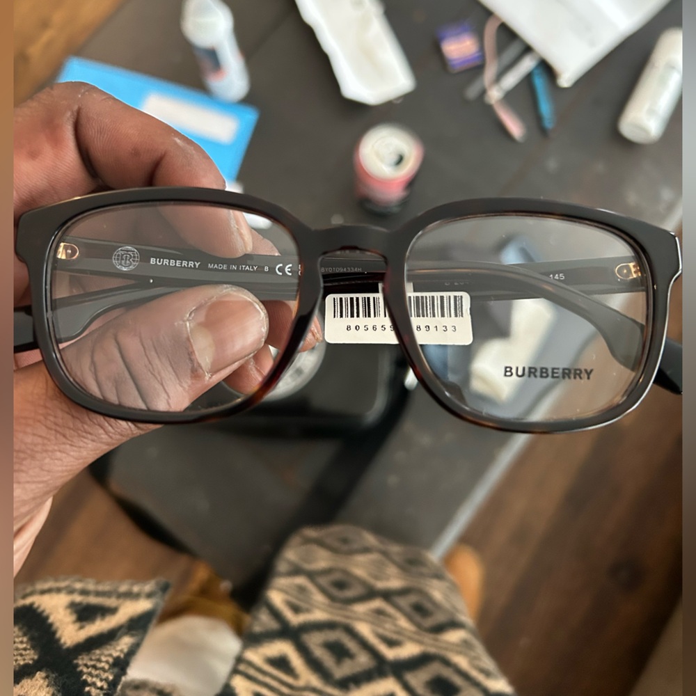 Burberry Tortoise Shell Eyeglasses